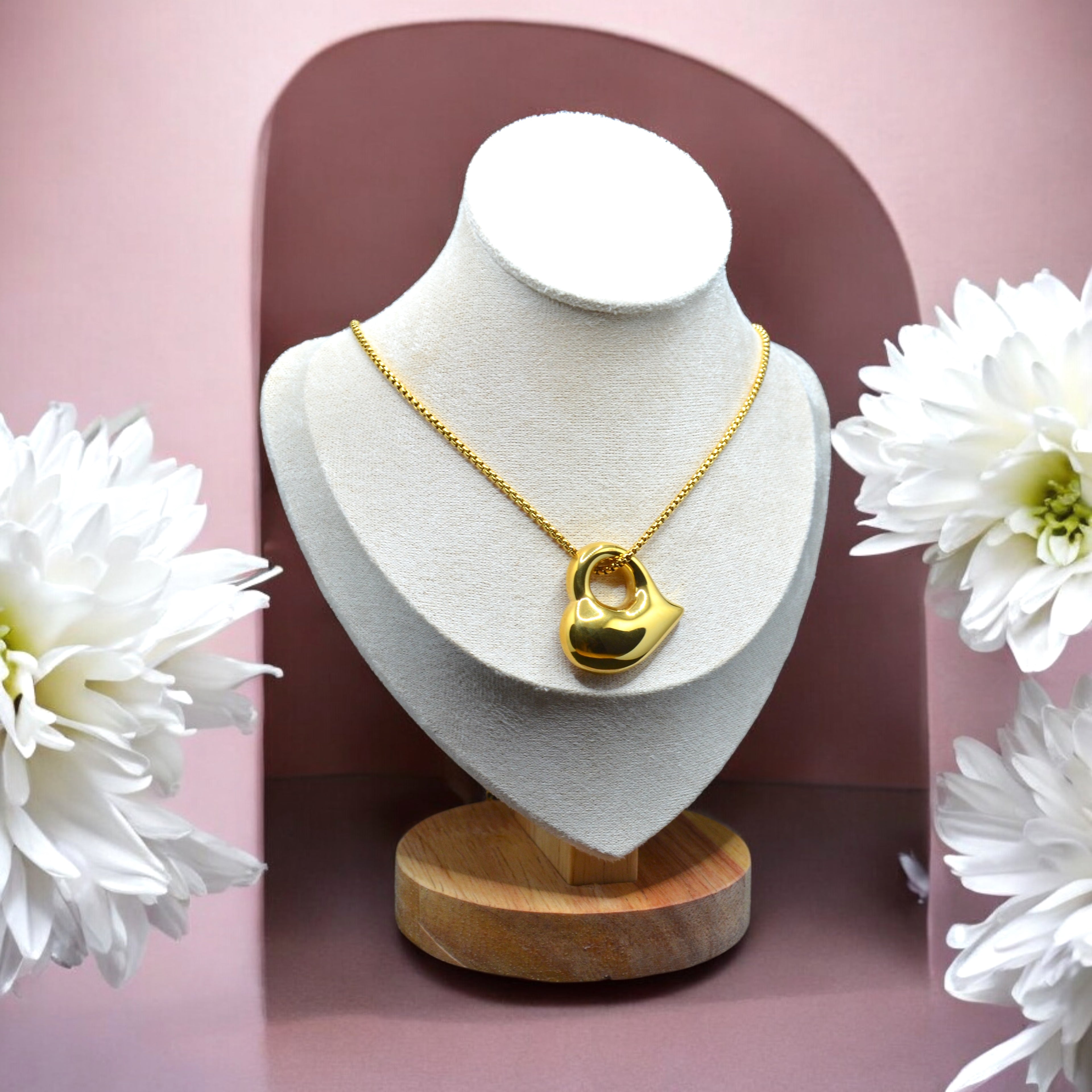 COLLANA PENDENTE CUORE BIG