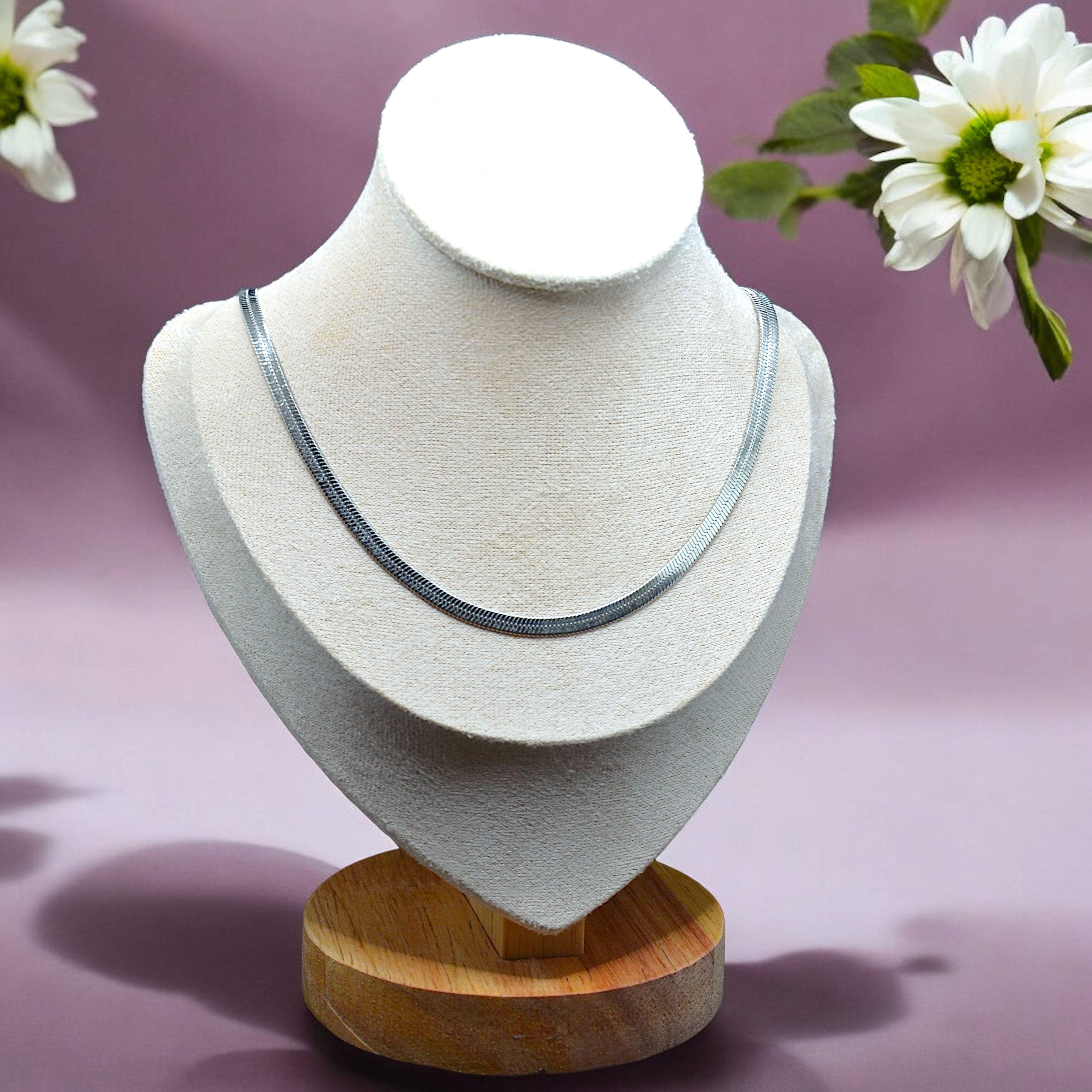 COLLANA SNAKE ARGENTO