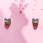 ORECCHINI CUORE MADREPERLA